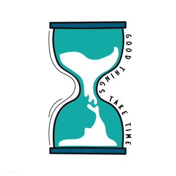 Hand drawn hourglass with good things take ti.. | Free stock vector - 472296 Hand drawn hourglass with good things take ti.. | Free stock vector - 472296