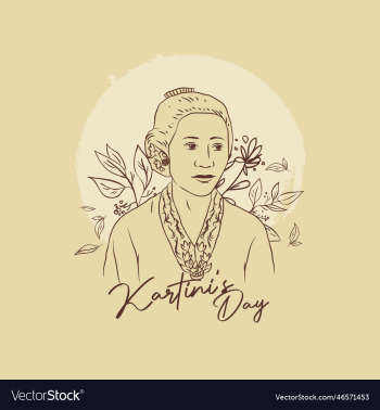 hand drawn kartinis day with floral background hand drawn kartinis day with floral background