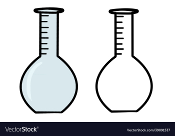 hand drawn laboratory glass hand drawn laboratory glass