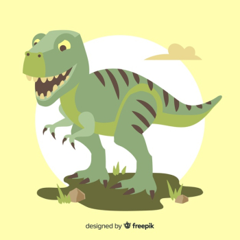 Hand drawn t-rex background Free Vector Hand drawn t-rex background Free Vector