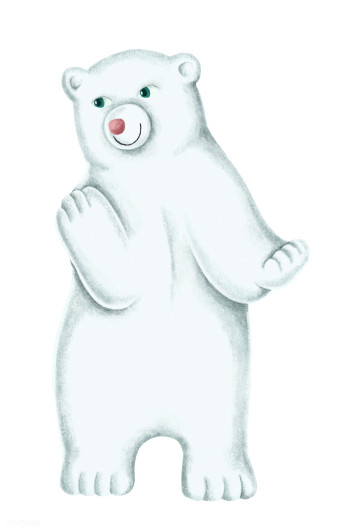 Hand-drawn white polar bear cub | Free stock vector - 543813 Hand-drawn white polar bear cub | Free stock vector - 543813