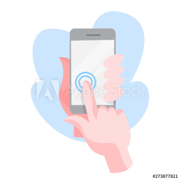 Hand gesture for mobile phone and digital tablet Hand gesture for mobile phone and digital tablet