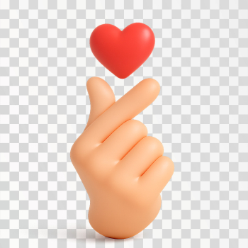 Hand Gesture Heart Sign Hand Gesture Heart Sign