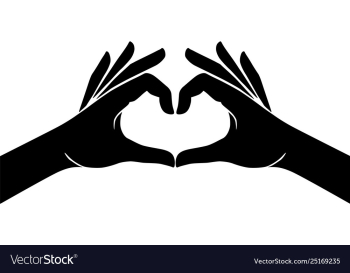 hand heart hand heart