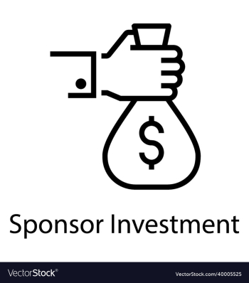 hand holding dollar bag sponsor investment hand holding dollar bag sponsor investment