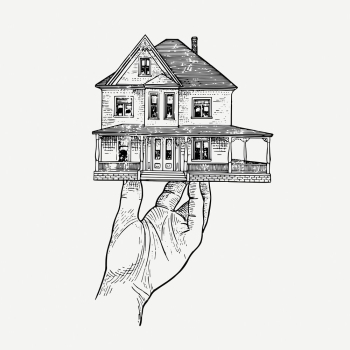 Hand holding house model illustration | Free PSD Illustration - rawpixel Hand holding house model illustration | Free PSD Illustration - rawpixel