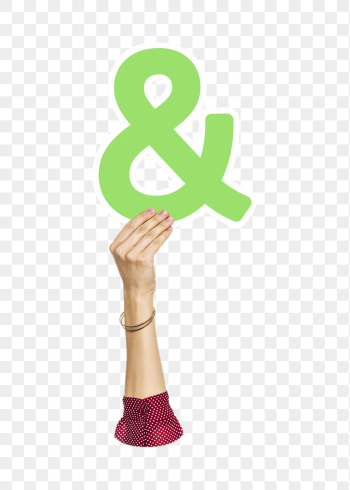 Hand holding png ampersand | Free PNG - rawpixel Hand holding png ampersand | Free PNG - rawpixel