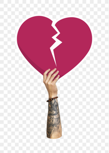 Hand holding png broken heart, | Free PNG - rawpixel Hand holding png broken heart, | Free PNG - rawpixel