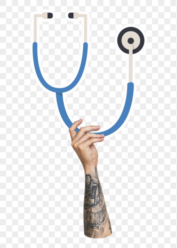 Hand holding png stethoscope, transparent | Free PNG - rawpixel