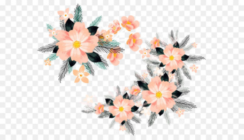 Hand-painted decorative flower flowers Hand-painted decorative flower flowers