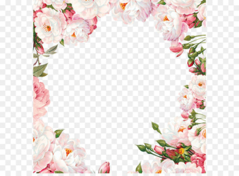 Hand painted flower frame material Hand painted flower frame material