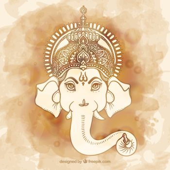 Hand painted Ganesha Hand painted Ganesha