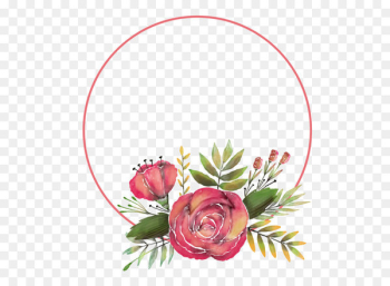 Hand painted rose flower decorative frame Hand painted rose flower decorative frame