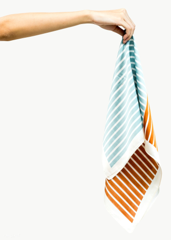 Hand picking up a striped scarf | Free  transparent png - 2299271