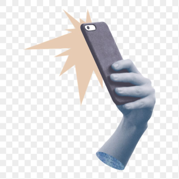 Hand taking selfie png sticker, | Free PNG - rawpixel