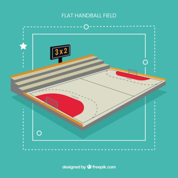 Handball field design Handball field design