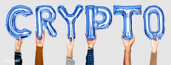 Hands holding balloons spelling Crypto | Free stock photo - 461056