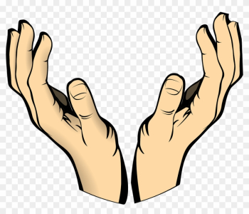 Hands Human Body Raised Catch Pray - Open Hands Clipart