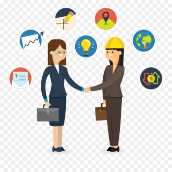 Handshaking Handshake Download Icon - Agreement businessman image Download 