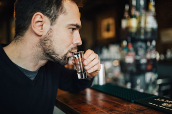 Handsome young man in a pub Handsome young man in a pub