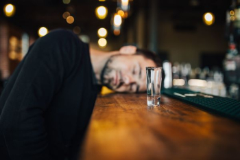 Handsome young man in a pub Handsome young man in a pub