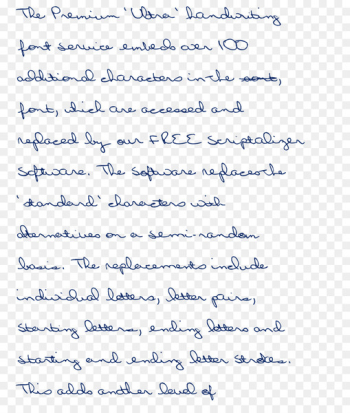 Handwriting Cursive Document Calligraphy Font - hand writing 