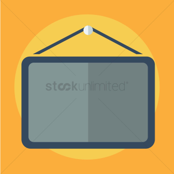 Hanged board with copy space Hanged board with copy space