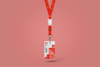 Hanging ID Card Mockup ag. manager john smith event ag. event event ag. 
