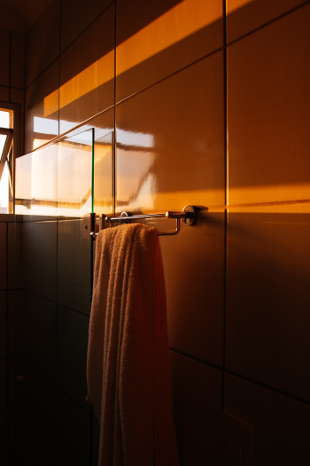 Hanging White Towel Hanging White Towel