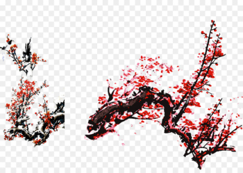 Hanoi Lunar New Year New Years Eve Auglis - Ink Plum Hanoi Lunar New Year New Years Eve Auglis - Ink Plum