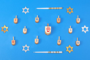 Hanukkah Flatlay Hanukkah Flatlay