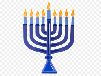Hanukkah Menorah Candle Christmas decoration Lighting - haunukah vector 