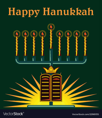 Hanukkah vector image Hanukkah vector image