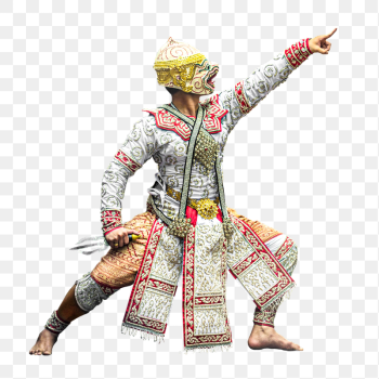 Hanuman Khon dance png sticker, | Free PNG - rawpixel Hanuman Khon dance png sticker, | Free PNG - rawpixel