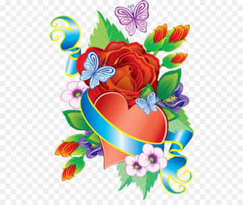 Happiness Animation WhatsApp - Rose Heart 