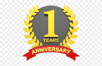 Happy 1st Anniversary Clip Art Download - 1 Anniversary