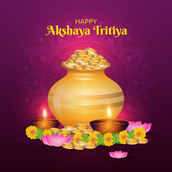 Happy akshaya tritiya day concept Free Vector Happy akshaya tritiya day concept Free Vector