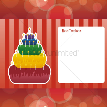 Happy birthday card with copy space Happy birthday card with copy space