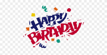 Happy Birthday Clip Art - Happy Birthday Word Png Happy Birthday Clip Art - Happy Birthday Word Png