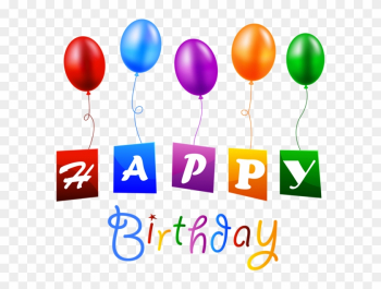 Happy Birthday With Balloons Png Clipart Image Happy - Happy Birthday Balloons Png Happy Birthday With Balloons Png Clipart Image Happy - Happy Birthday Balloons Png