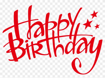 Happy Birthday Word - Happy Birthday Stylish Text