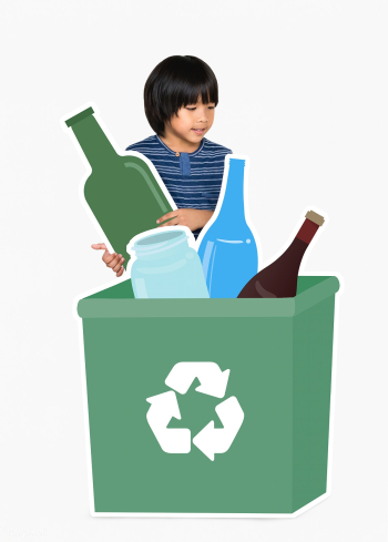 Happy boy collecting glass bottles in a recyc.. | Free stock psd mockup - 491902 Happy boy collecting glass bottles in a recyc.. | Free stock psd mockup - 491902