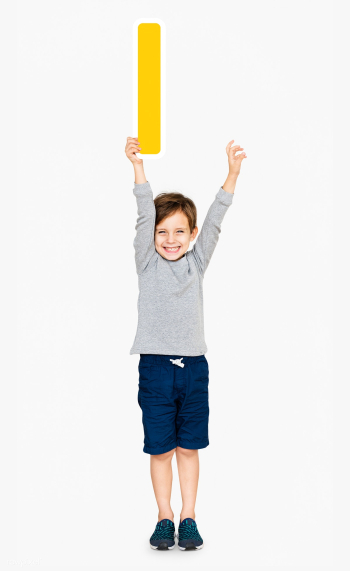Happy boy holding the letter I | Free stock psd mockup - 491925 Happy boy holding the letter I | Free stock psd mockup - 491925