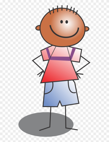 Happy Children - Kid Standing Clipart Happy Children - Kid Standing Clipart