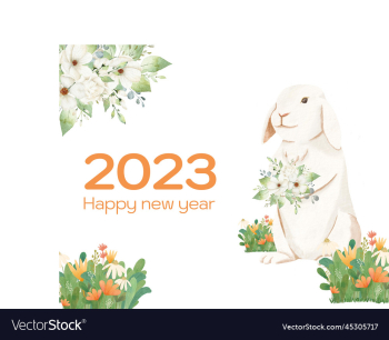 happy chinese new year 2023 the year of rabbit happy chinese new year 2023 the year of rabbit