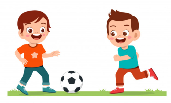Happy cute little kid boy play soccer Free Vector Happy cute little kid boy play soccer Free Vector