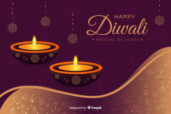 Happy diwali 2019 background with candles Free Vector Happy diwali 2019 background with candles Free Vector