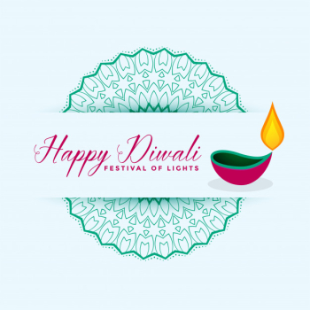 Happy diwali festival diya decoration illustration Free Vector Happy diwali festival diya decoration illustration Free Vector