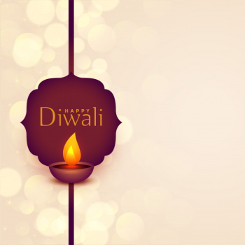 Happy diwali festival wishes illustration with text space Free Vector Happy diwali festival wishes illustration with text space Free Vector