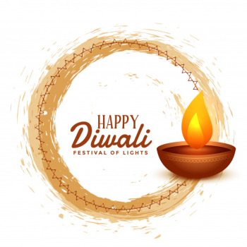 Happy diwali hindu festival card illustration Free Vector Happy diwali hindu festival card illustration Free Vector